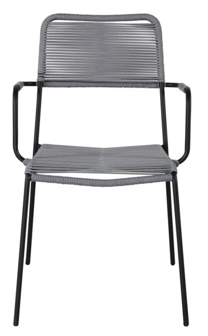 Stoel \'Åkarp\' - Grijs in de groep Meubels / Tuinmeubelen / Tuin stoelen bij Reforma (9565-013)