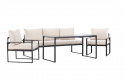 Loungeset \'Vico\' - Zwart
