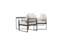 Loungeset \'Vico\' - Zwart