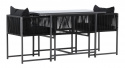 Eettafel \'Cala\' - Zwart