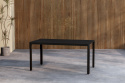 Eettafel \'Giardini\' 150x72cm - Zwart