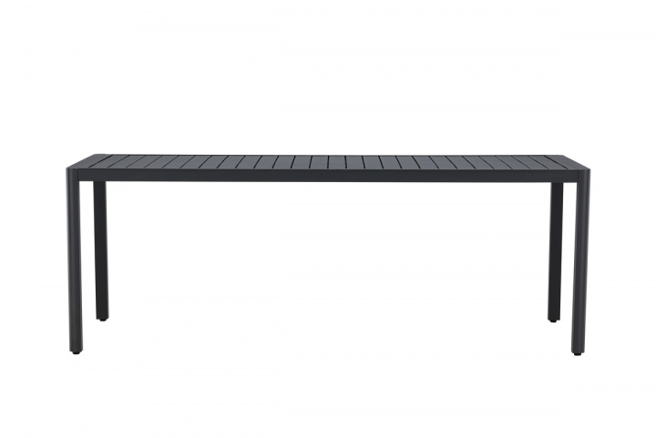 Eettafel \'Giardini\' 200x72cm - Zwart in de groep Meubels / Tuinmeubelen / Tuin tafel bij Reforma (9794-100)