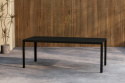 Eettafel \'Giardini\' 200x72cm - Zwart