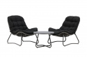 Loungeset \'Siro\' - Zwart