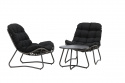 Loungeset \'Siro\' - Zwart