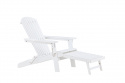 Ligstoel \'Tropea\' - Wit