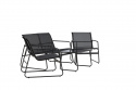 Loungeset \'Ravena\' - Zwart