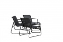 Loungeset \'Ravena\' - Zwart