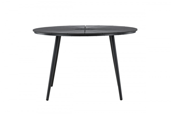 Eettafel \'San Vito\' 120x74cm - Zwart in de groep Meubels / Tuinmeubelen / Tuin tafel bij Reforma (9808-100)