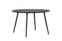 Eettafel \'San Vito\' 120x74cm - Zwart