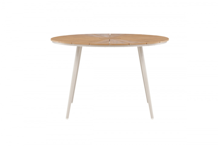 Eettafel \'San Vito\' 120x74cm - Beige in de groep Meubels / Tuinmeubelen / Tuin tafel bij Reforma (9808-222)