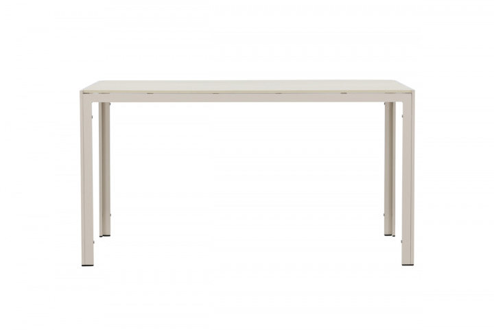 Eettafel \'Mirko\' 140x74cm - Beige in de groep Meubels / Tuinmeubelen / Tuin tafel bij Reforma (9809-222)