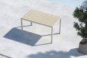 Eettafel \'Mirko\' 140x74cm - Beige