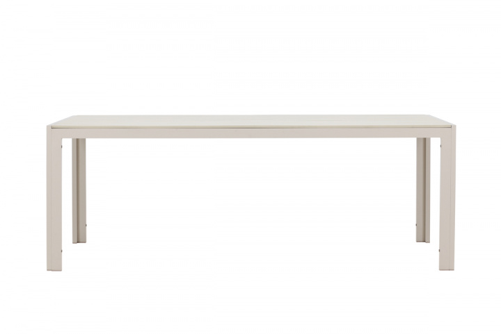 Eettafel \'Mirko\' 205x74cm - Beige in de groep Meubels / Tuinmeubelen / Tuin tafel bij Reforma (9810-222)