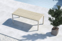 Eettafel \'Mirko\' 205x74cm - Beige