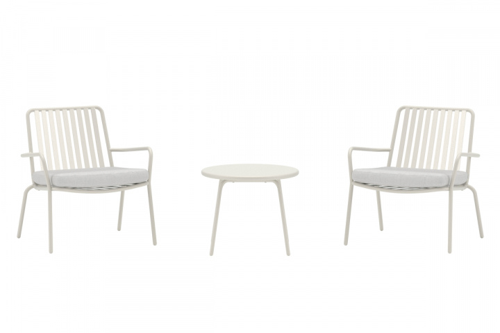 \'Mykonos\' loungeset – beige in de groep Meubels / Tuinmeubelen / Tuinstoelen bij Reforma (9878-222)