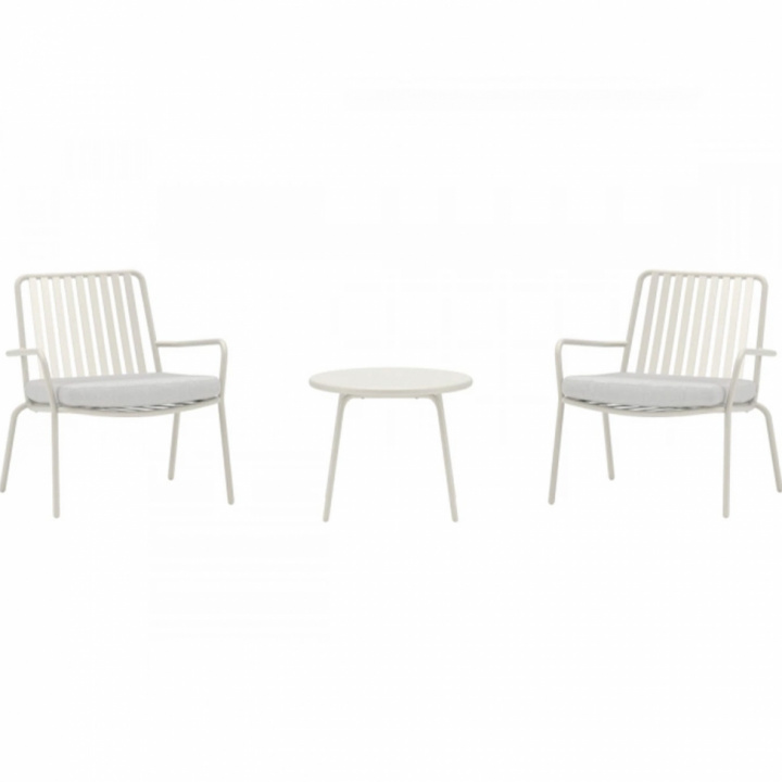 \'Mykonos\' loungeset – beige in de groep Meubels / Tuinmeubelen / Tuinstoelen bij Reforma (9878-222)