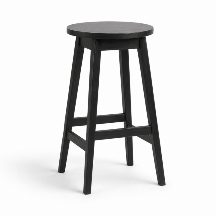 Barstoel \'Ella\' - Zwart in de groep Meubels / Zitmeubels / Barkrukken bij Reforma (99-black)