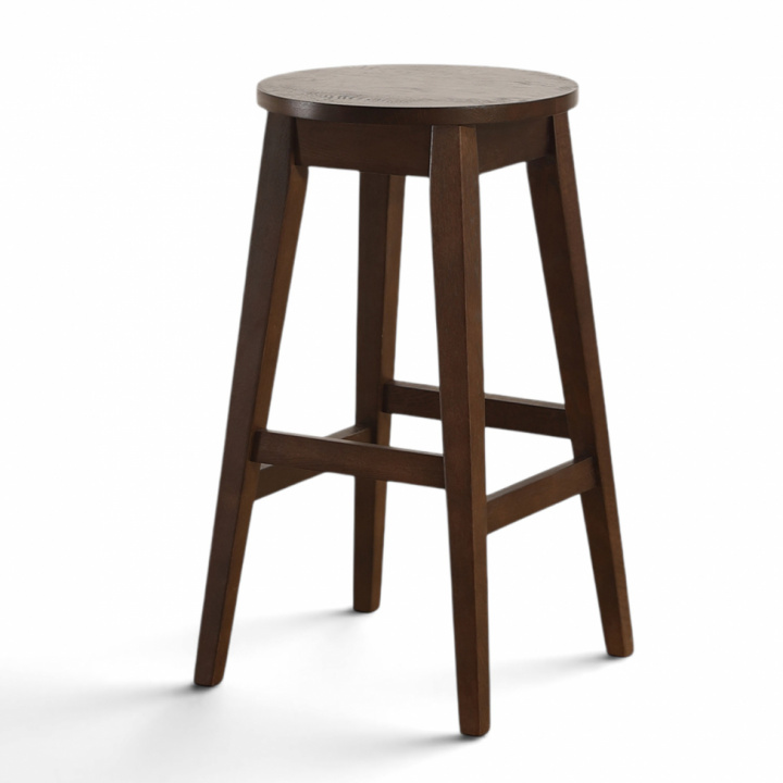 Barkruk \'Ella\'- Walnoot in de groep Meubels / Zitmeubels / Barkrukken bij Reforma (99-walnut)