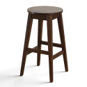 Barkruk \'Ella\'- Walnoot