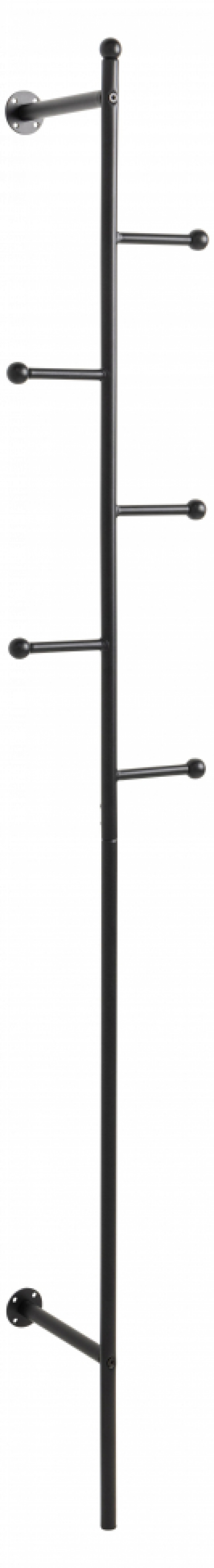 Kledinghanger \'Ljusdal\' 24cm - Zwart in de groep Meubels / Planken & opslag / Kledinghangers bij Reforma (99070)