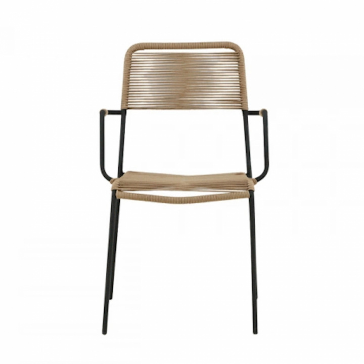 Eetkamerstoel \'Lindos\' - Bruin in de groep Stoelen bij Reforma (9926-027)