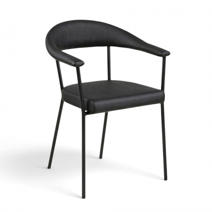 Stoel \'Gandia\' - Zwart in de groep Meubels / Zitmeubels / Stoelen bij Reforma (99566)