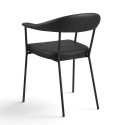 Stoel \'Gandia\' - Zwart