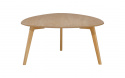 Salontafel \'Nagano\' 80x80cm - Natuur