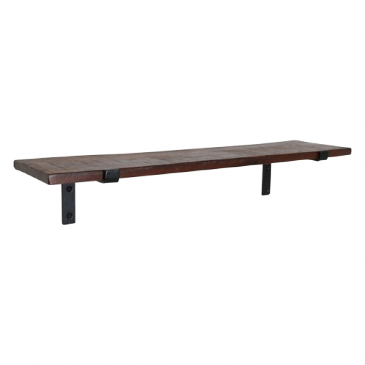 Wandplank \'Factory\' 80cm - Natuur in de groep Meubels / Planken & opslag / Wandplanken bij Reforma (ACFW00060)