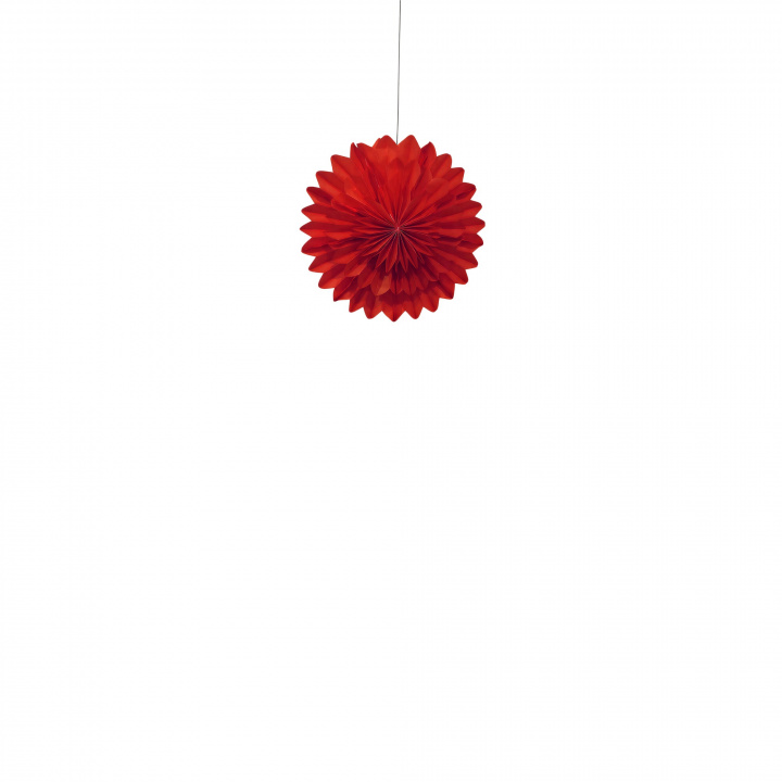 Adventster \'Lotus\' 45cm - Rood in de groep Verlichting / Lampen / Kerstverlichting bij Reforma (ADST-lotus-3)