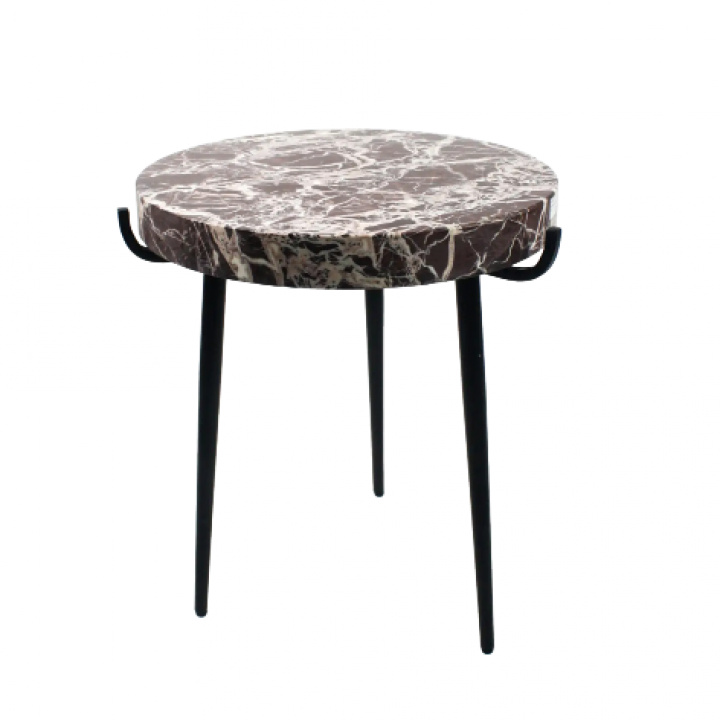 Bijzettafel \'Marvin\' - Rood in de groep Meubels / Tafels / Bijzettafels bij Reforma (AE0101610)