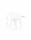 Fauteuil \'Void\' - Natuur/Beige