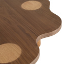 Salontafel \'Livora\' 107x98cm - Walnoot