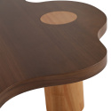Salontafel \'Livora\' 107x98cm - Walnoot