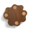 Salontafel \'Livora\' 107x98cm - Walnoot