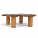 Salontafel \'Livora\' 107x98cm - Walnoot