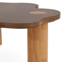 Salontafel \'Livora\' 107x98cm - Walnoot