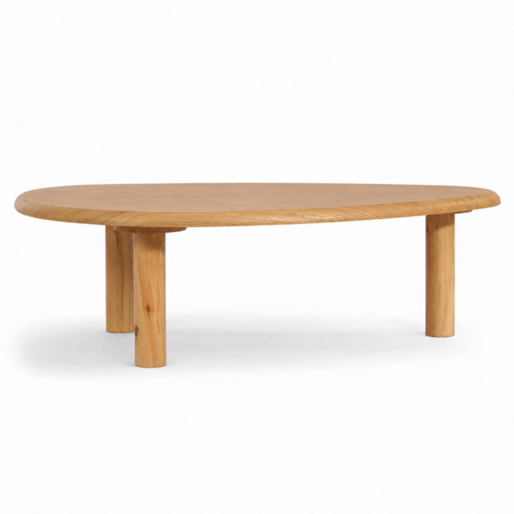 Salontafel \'Uovo\' 116.5x73cm - Naturel in de groep Meubels / Tafels / Salontafels bij Reforma (BCT-L116-oak)