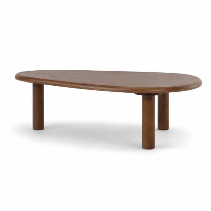 Salontafel \'Uovo\' 116.5x73cm - Walnoot in de groep Meubels / Tafels / Salontafels bij Reforma (BCT-L116-walnut)