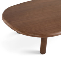 Salontafel \'Uovo\' 116.5x73cm - Walnoot
