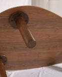 Salontafel \'Uovo\' 116.5x73cm - Walnoot