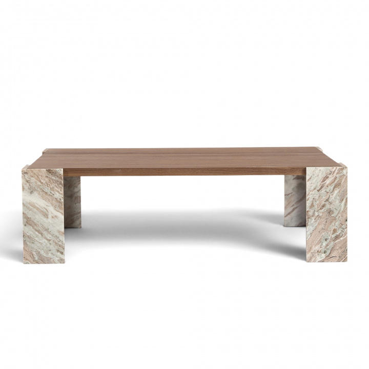 Salontafel \'Monte\' 115x75cm - Walnoot in de groep Meubels / Tafels / Salontafels bij Reforma (BCT-M115-walnut)
