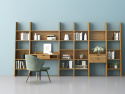 Boekenkast \'Berkley\' - Eik