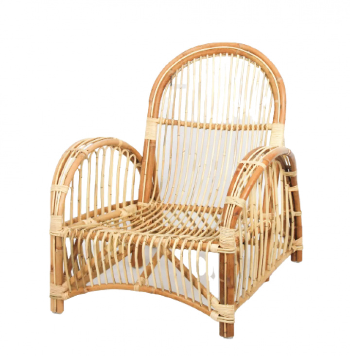 Fauteuil \'Britt\' - Natuurlijk in de groep Meubels / Tuinmeubelen / Tuinstoelen bij Reforma (BG012213)