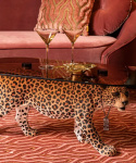 Salontafel \'Dope as hell\' - Luipaard