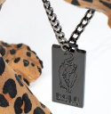 Salontafel \'Dope as hell\' - Luipaard