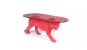 Salontafel \'Dope as hell\' - Roze
