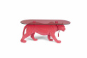 Salontafel \'Dope as hell\' - Roze