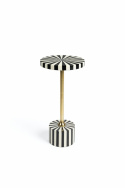 Bijzettafel \'Strike Lucky\' - Zwart/Wit